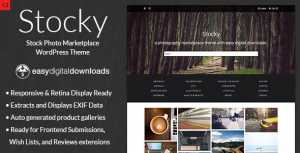 Stocky v1.5.0 - A Stock Photography Marketplace Theme