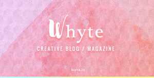 Whyte v1.4.1 – Creative Blog / Magazine WordPress Theme