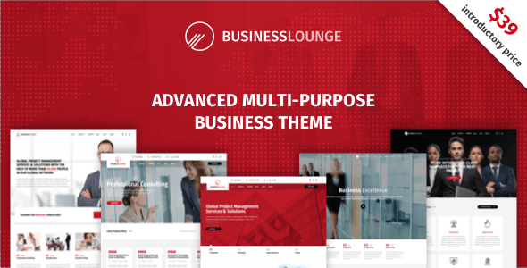 Business Lounge v1.2 - Template Konsultasi dan Bisnis Serba Guna 