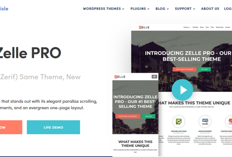 ThemeIsle Zerif Pro WordPress Theme Nulled