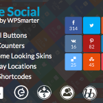 Ultimate Social v6.0.7 - Easy Social Share Buttons and Fan Counters for WordPress
