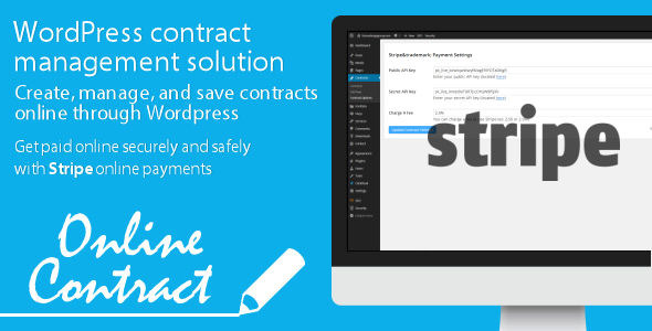 WP Online Contract Stripe Payments v2.0.0
