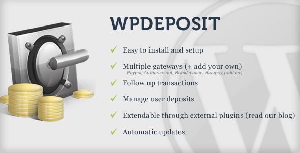 WPdeposit v1.10.1
