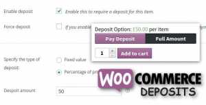 WooCommerce Deposits v2.1.5 - Partial Payments Plugin