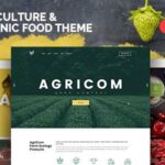 Agricom - Agriculture & Organic Food WordPress Theme Nulled