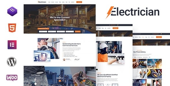 Electrician-Electricity-Services-WordPress-Theme-Nulled