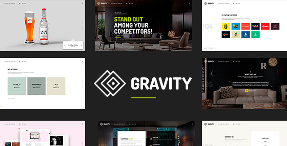 Gravity v1.0.6 - Creative Agency & Presentation Theme