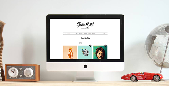 Oliver - Classic & Minimal Portfolio WordPress Theme