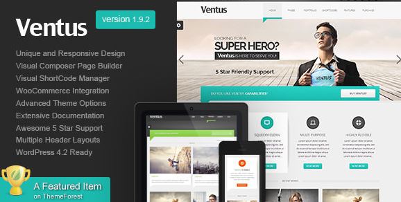 Ventus - Business WordPress Theme