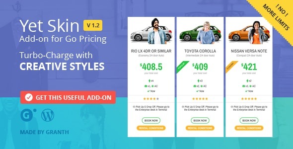Yet Skin Nulled Add-on for Go Pricing Free Download