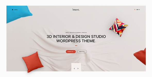 Interni v1.0 - 3D Interior & Design Studio WordPress Theme
