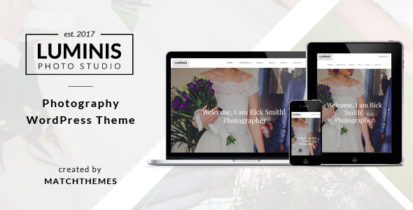 Luminis v1.1.2 - Photography WordPress Theme for Wedding, Travel, Event Portfolios