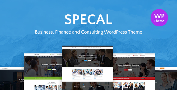 Specal v1.2 - Financial, Consulting WordPress Theme