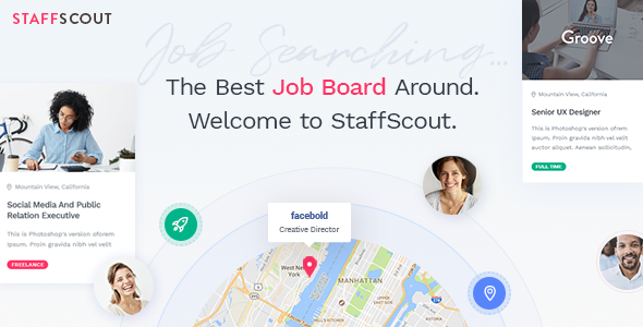 StaffScout - Job Board and Employment Theme Nulled