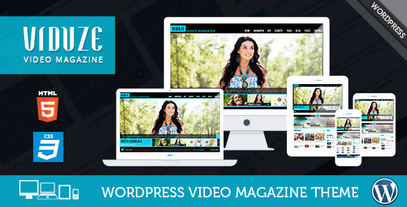Viduze Video WordPress Theme v1.7.0