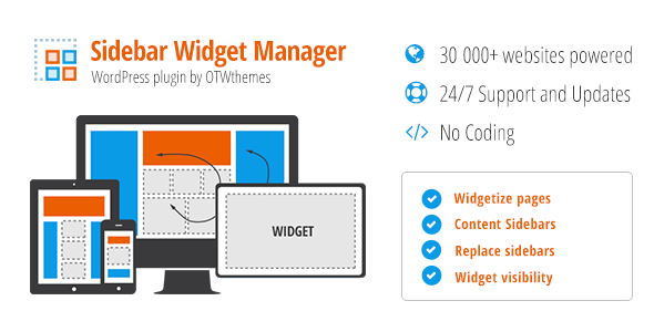 Sidebar & Widget Manager for WordPress Nulled