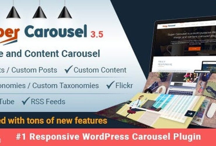 Super Carousel - Responsive Wordpress Plugin Nulled