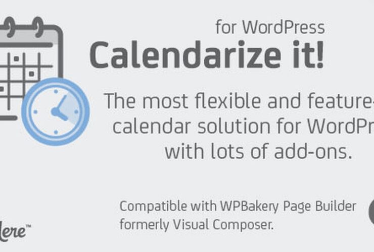 Calendarize it! for WordPress Nulled