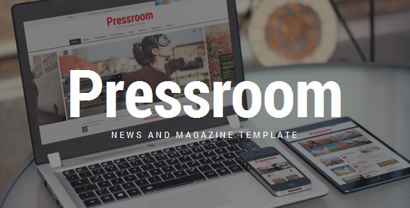 Pressroom - News Magazine WordPress Theme Nulled
