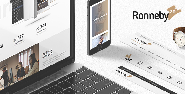 Ronneby - High-Performance WordPress Theme Nulled