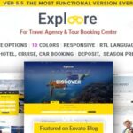 Exploore – Travel Exploration Booking WordPress Theme Nulled