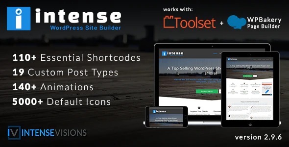 Intense - Shortcodes and Site Builder for WordPress Nulled