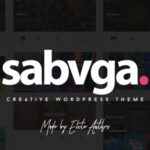 Sabvga - Modern & Creative Portfolio Theme Nulled