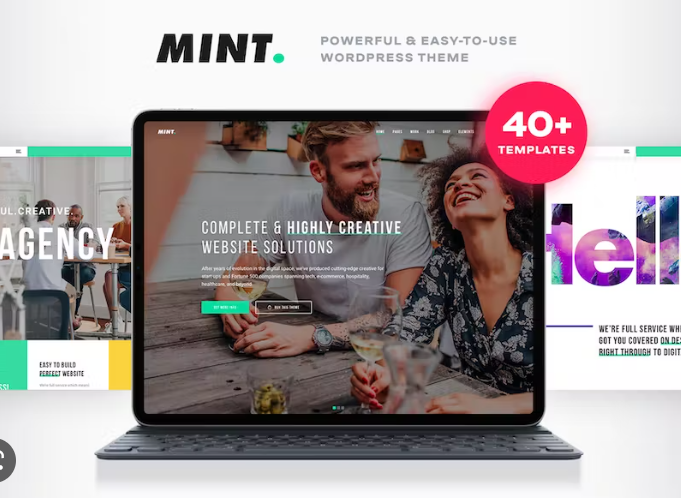Mint - Creative Multi-Purpose WordPress Theme Nulled