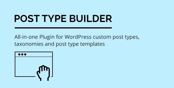 Post Type Builder Nulled Free Download