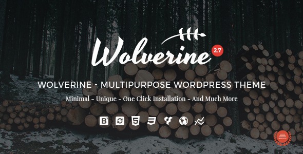 Wolverine - Responsive Multi-Purpose Theme Nulled