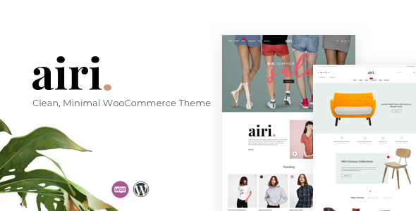 Airi - Clean, Minimal WooCommerce Theme Nulled