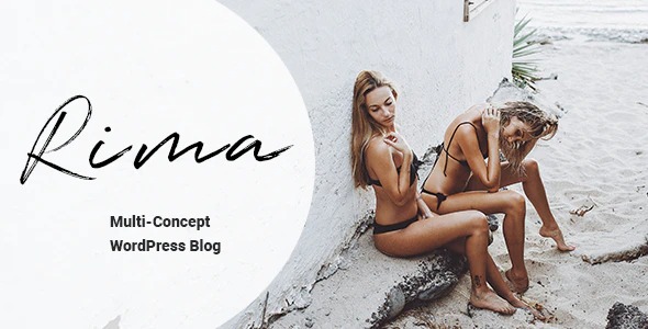 Rima - Personal Blog WordPress Theme Nulled