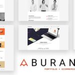 BURAN Nulled Creative Portfolio and Business WordPress Free Download