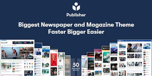 Publisher – Newspaper Magazine AMP Nulled