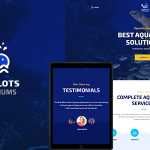 Aqualots - Aquarium Services WordPress Theme