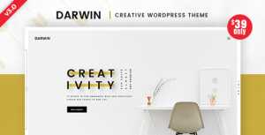 Darwin v3.0 - Creative WordPress Theme