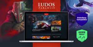 Ludos Paradise v1.0 - Gaming Blog & Clan WordPress Theme