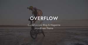 Overflow v1.2.2 - Contemporary Blog & Magazine Theme