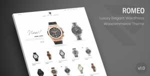 Romeo v1.1 - Luxury Modern WooCommerce WordPress Theme