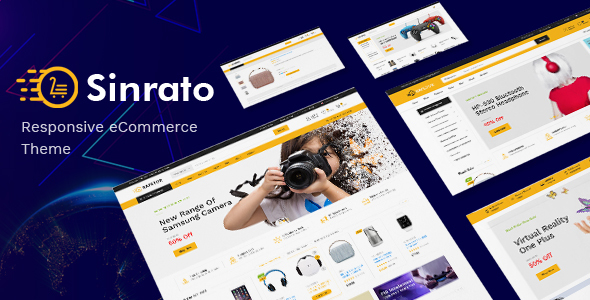 Sinrato v1.0 - Electronics Theme for WooCommerce