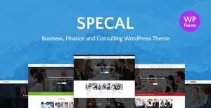 Specal v1.4 - Financial, Consulting WordPress Theme