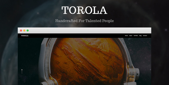 Torola v1.2.0 - Modern Photography Theme