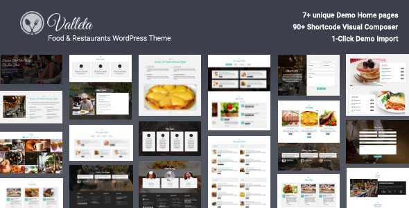 Valleta v1.2 - Food & Restaurants WordPress Theme