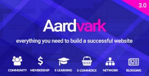 Aardvark - BuddyPress, Membership & Community Theme