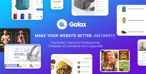 Galax v1.0 - Creative eCommerce Multi-Purpose Theme