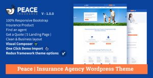Peace v2.5.5 - Insurance Agency WordPress Theme
