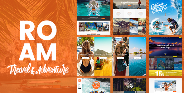 Roam v1.2 - Travel and Tourism WordPress Theme