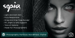 Sepia v1.9 - Photography Portfolio WordPress Theme
