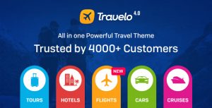 Travelo v4.0.0 - Travel/Tour Booking Wordpress Theme