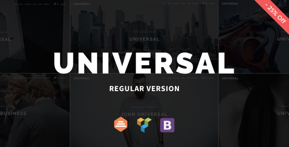 Universal v1.0.8 - Corporate WordPress Multi-Concept Theme